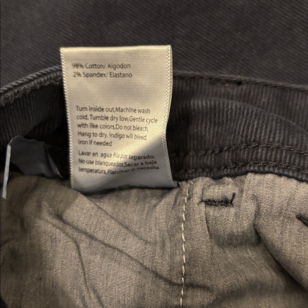 Risen Navy Blue High Rise Cargo Pant 31 - Picture 5 of 6